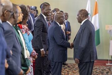 Côte d'Ivoire / Vœux du nouvel an : le Président Alassane Ouattara assure le secteur privé du soutien de l'État